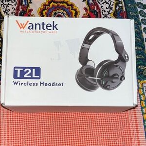Wantek T2L Wireless Headset - Black